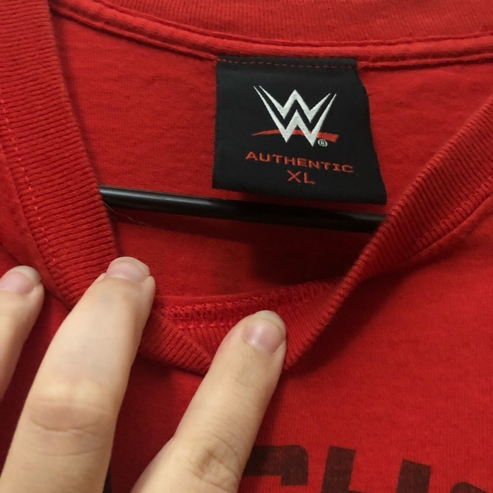 WWE Red AJ STYLES P1 UNTOUCHABLE Extra Large t-shirt - Picture 3 of 4